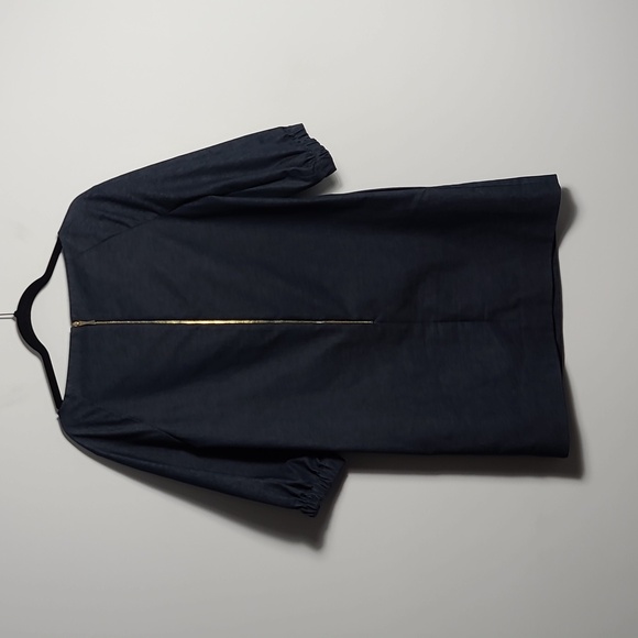 KATE SPADE New York Navy Denim 3/4 Sleeve Shift Dress Size 6 - Picture 9 of 15